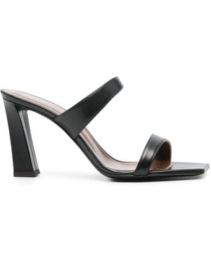 Giuseppe Zanotti Flaminia 90mm ミュール - ブラック