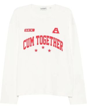 Carne Bollente Together Again Long-Sleeve T-Shirt - Pink