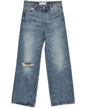 Our Legacy Ripped-Detail Trousers - Blue
