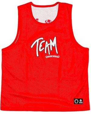 Chrome Hearts Crew-Neck Tank Top - Red