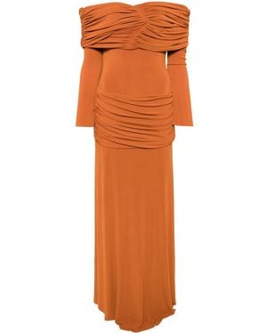 Chats by C.Dam Mia Maxi Dress - Orange