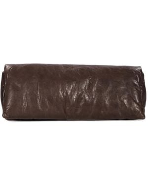 Rick Owens Clutch Imbottita - Marrone
