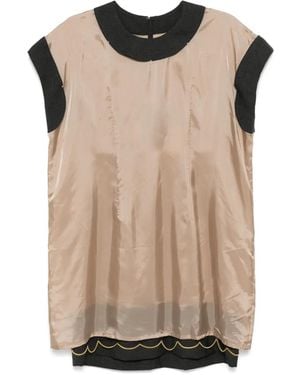 Kolor Sleeveless Dress - Natural