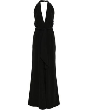 Aniye By Jumpsuit Met Open Rug - Zwart
