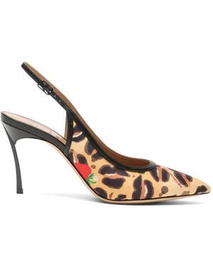 Casadei X Enriquez Blade Court Shoes - Metallic