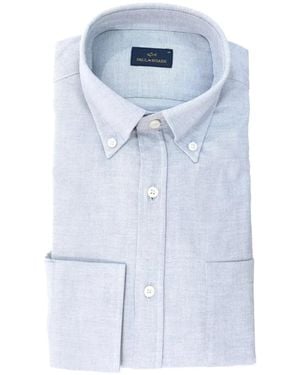 Paul & Shark Button-Down Oxford Shirt - Blue