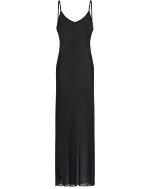 Roberto Cavalli Sleeveless Maxi Dress - Black