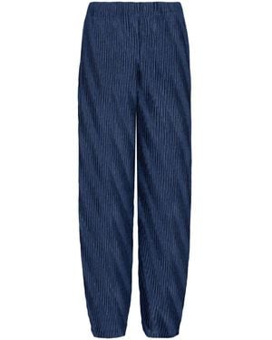 Giorgio Armani Pleated Pants - Blue