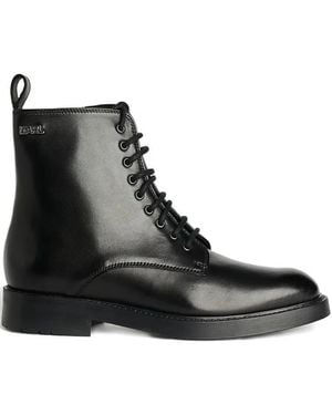 KARL LAGERFELD Blake Lace-Up Boots - Black