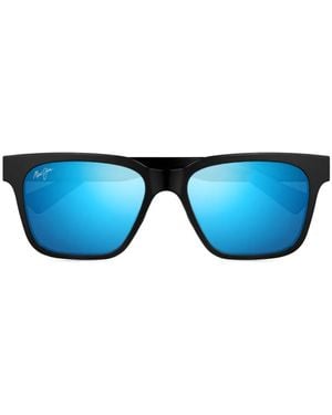 Maui Jim Punikai Square-Frame Sunglasses - Blue