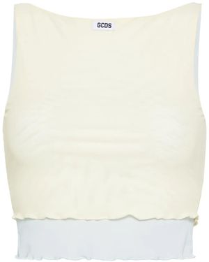 Gcds Mesh Top With Application - Natural