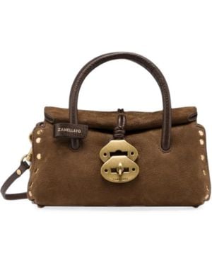 Zanellato Dotta Baby Tote Bag - Brown
