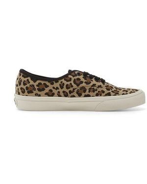 Vans Authentic Leopard-Print Sneakers - Natural