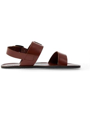 Groundies Buckle-Fastening Sandals - Brown