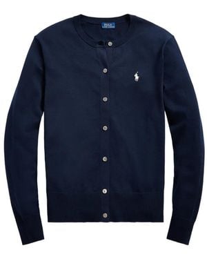 Polo Ralph Lauren Button-Up Cardigan - Blue