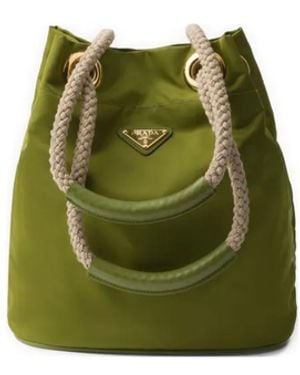 Prada Borsa A Secchiello Mariner Piccola - Verde