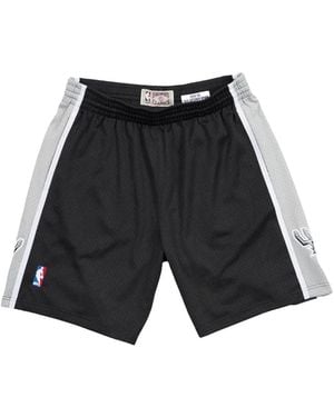 Mitchell & Ness Nba San Antonio Spurs Road 1998/99 Swingman Shorts - Grey
