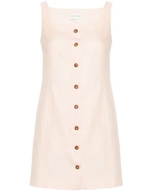 Loulou de Saison Idon Virgin Wool Minidress - Natural