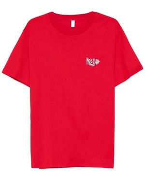 Moschino ロゴ Tシャツ - レッド