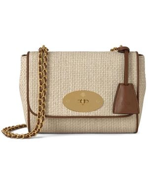 Mulberry Antony Woven-Raffia Crossbody Bag - Natural
