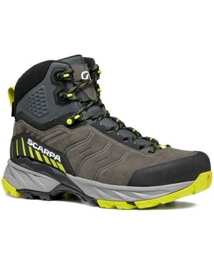 SCARPA Logo-Print Boots - Green