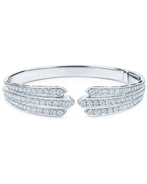 Kwiat Cascade ダイヤモンド バングル 18kホワイトゴールド - メタリック