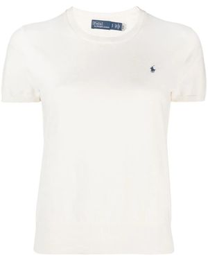 Polo Ralph Lauren Ss Short Sleeve Pullover - White