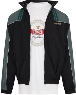 Martine Rose Embroidered Colour-Block Jacket - Black