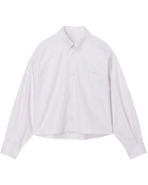 A.P.C. Chemise À Rayures - Blanc