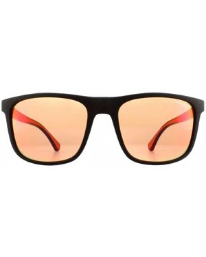 Emporio Armani Square-Frame Sunglasses - Black