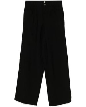 DKNY Crinkled Trousers - Black