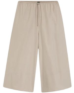 BOSS Tatefa Cropped Pants - White