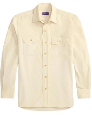 Ralph Lauren Corduroy Long-Sleeve Shirt - Natural