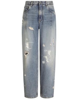 Dolce & Gabbana Vaqueros Capri - Azul