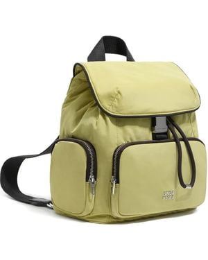 Bimba Y Lola Medium Multi-Pocket Backpack - Green