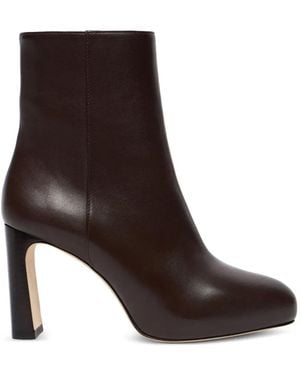 Stuart Weitzman 100Mmbabette Platform Zip Boots - Brown