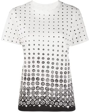 10 Corso Como Eos-Logo Cotton T-Shirt - White