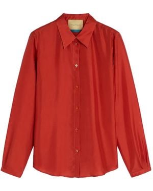 Momoní Camisa Alicia Con Botones - Rojo