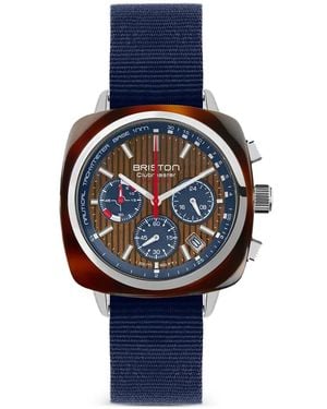 Briston Clubmaster Regatta 42Mm Watch - Blue