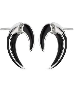 Shaun Leane Pendientes Sabre Solis Talon - Negro