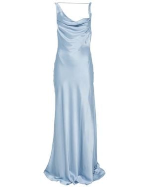 Arcina Ori Darcy Cowl-Neck Dress - Blue