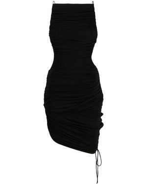 Christopher Esber Drapiertes Illusion Minikleid - Schwarz