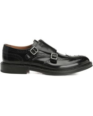 Corvari Mocassins En Cuir - Noir