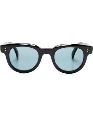 dunhill Runde Sonnenbrille Aus Acetat - Schwarz