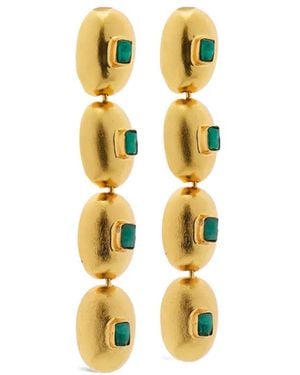 FENOMENA Hudson Muse Drop Earrings - Metallic