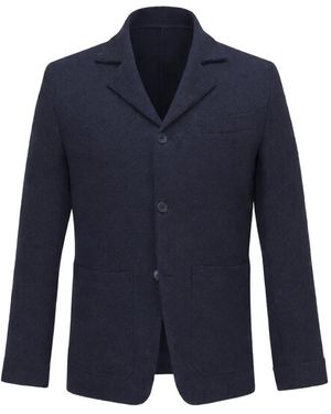 Atelier Munro Blazer À Simple Boutonnage - Blue