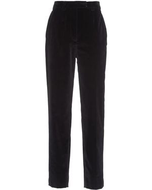 Prada Hose Aus Samt - Schwarz