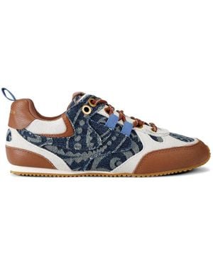 Kurt Geiger Slim Runner Trainers - Blue