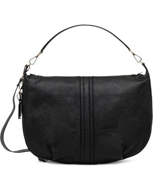Geox Aurelyi Zip Shoulder Bag - Black