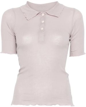 Baserange Dual Polo Top - Pink
